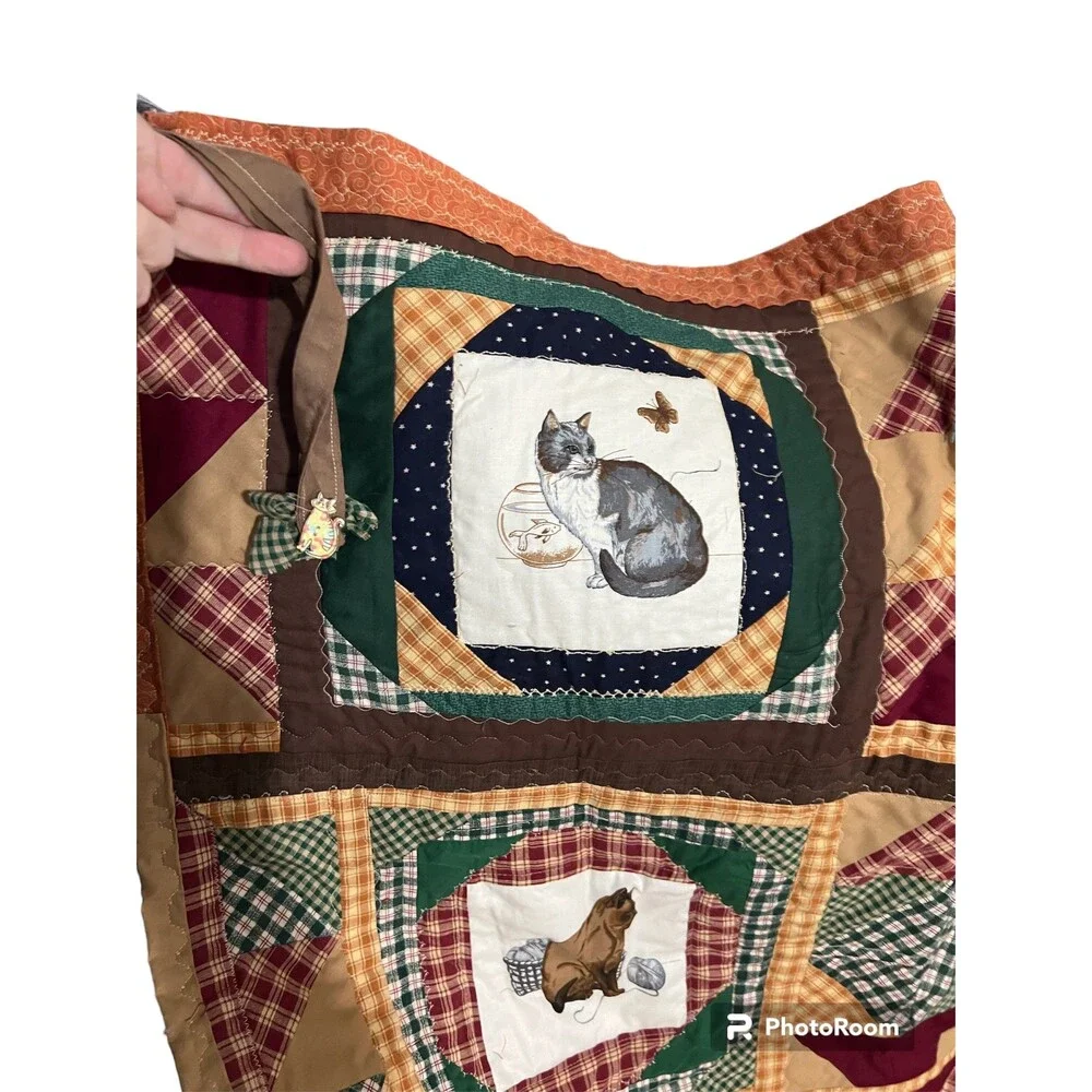 Lap quilt -allSeason -Cats